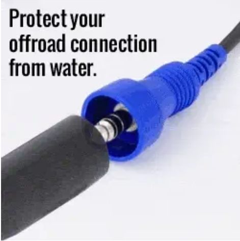 RUGGED Wired Helmet Kit with Alpha Audio Speakers and Mic