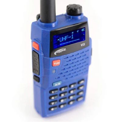 2 PACK - Rugged V3 - Business Band Two Way Handheld Radio - Analog Only