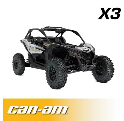 Can-Am Maverick X3 Complete Communication Kit with Bluetooth Intercom and 2-Way Radio