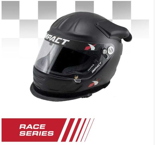 Impact RACE Offset Air Draft OS20 Helmet With OFFROAD Wired Helmet Kit, Select Your Size: Extra Small