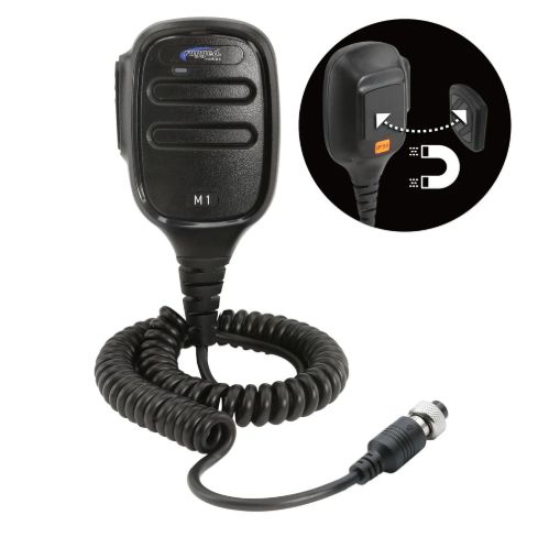 Hand Mic for M1 Mobile Radio with Scosche MagicMount
