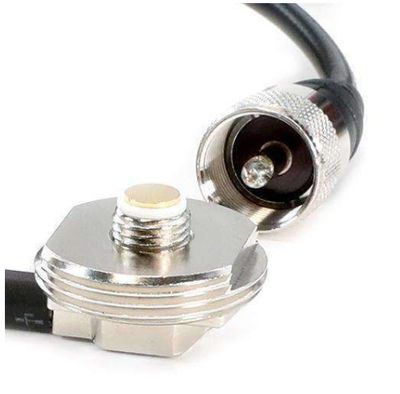 Antenna Coax Cable with 3/8 NMO Mount