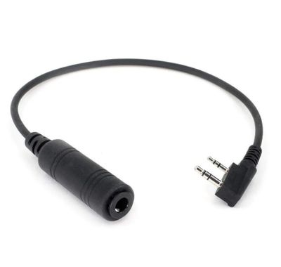 OFFROAD Headset / Helmet Adapter Cable to Rugged and Kenwood Handheld Radios-