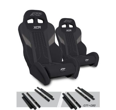 XCR Suspension Seats Kit for Polaris RZR PRO XP, PRO R, Turbo R, PRO S (Pair)
