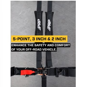 5.3x2 Harness with Pull Up Lap Belt