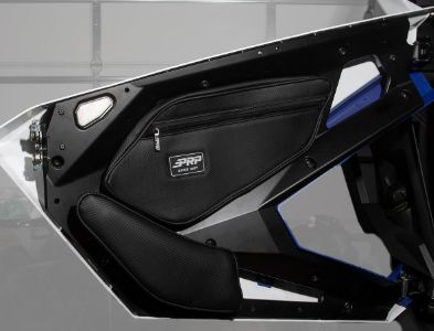 Front Door Bags For 2020 - 2024 with Knee Pad for Polaris RZR PRO XP, PRO R, Turbo R (Pair)