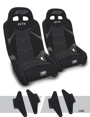 GT4 Suspension Seats Kit for Can-Am Maverick X3 (Pair)