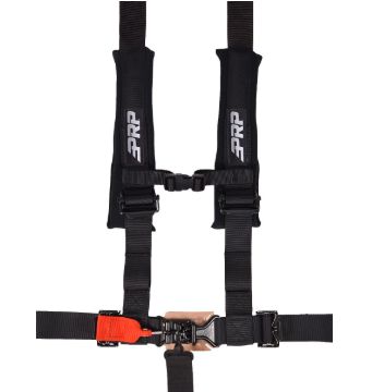 5.2 Harness with Shoulder Straps Sewn to Lap, CHOOSE COLOR: Black