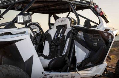 Quick Release Front Seat Mounts for Polaris PRO XP, PRO R, Turbo R (Pair)