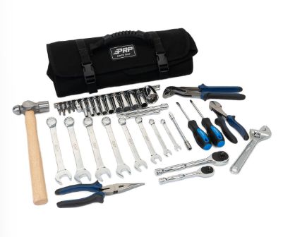 Can-Am Roll Up Tool Bag with 35pc Tool Kit