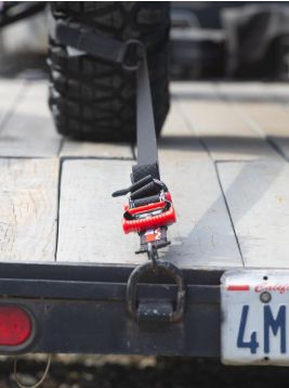 1.5" UTV Wheel Lasso Tie-Down (2 Pack) - Black