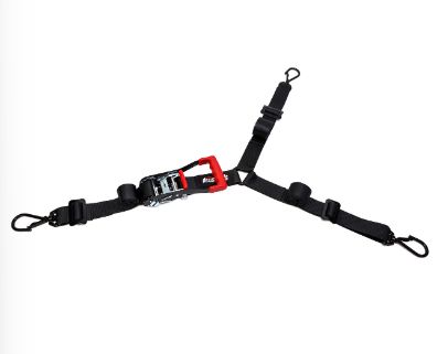 Heavy-Duty Spare Tire 3-Point 2 in. Tie Down w/ Swivel Hooks