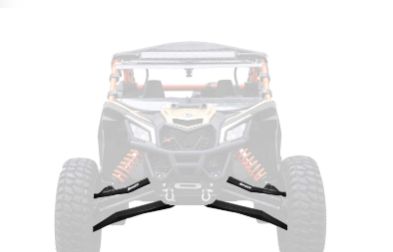 Can-Am Maverick X3 High Clearance Boxed Front A-Arms, MODEL: 72 Inch Wide, Pre-installed Ball Joints ?: Heavy Duty 4340 Chromoly Steel