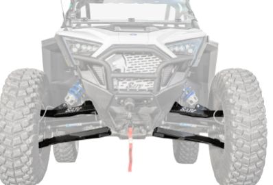 Polaris RZR PRO XP Sidewinder A-Arms—1.5" Forward Offset, Pre-installed Ball Joints ?: Heavy-Duty 4340 Chromoly Steel