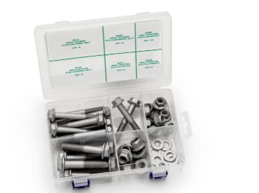 Up &amp; Running Polaris RZR PRO XP Suspension Bolt Kit, Style: Front A-Arm Kit