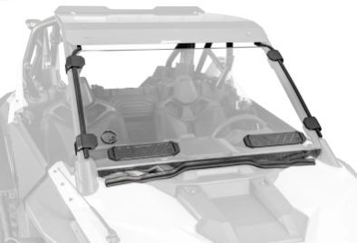 Polaris RZR PRO XP Vented Full Windshield