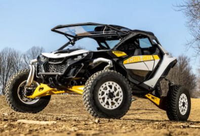 Can-Am Maverick R MaxDrive Power Flip Windshield
