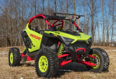 Polaris RZR Turbo R Flip Windshield