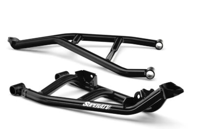 Can-Am Maverick X3 High-Clearance A-Arms, Color: Black, MODEL: 64 Inch Wide, Pre-installed Ball Joints ?: Heavy-Duty 4340 Chromoly Steel