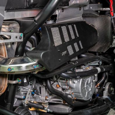 DRT RZR Pro XP / Turbo R 2022+ Aluminum Headpipe Shield