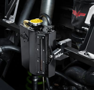 EVP High-Volume Aluminum Coolant Reservoir Relocation Brackets for Can-Am Maverick X3