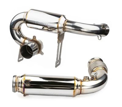RPM X3 FULL 3" Exhaust Monster Core Muffler &amp; Mid Pipe Can Am Maverick X3 Turbo, R, &amp; RR 2017-2025