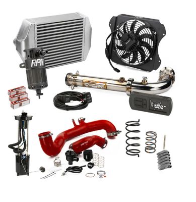 RPM 17-22 X3 120HP to 220HP Complete MAX POWER Upgrade Kit X3 Tuner+Intercooler+Exhaust+Clutch Kit &amp; MORE