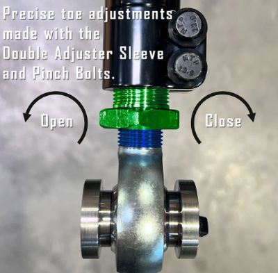 KRYPTONITE POLARIS TURBO R/PRO S DEATH GRIP SERIES ADJUSTABLE TOE LINKS