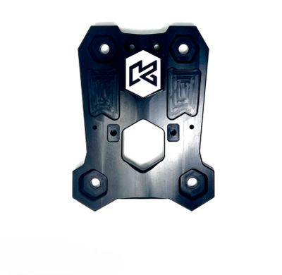 KRYPTONITE POLARIS RZR DEATH GRIP REAR RADIUS PLATE 2022+ PRO R/TURBO R/PRO S