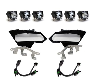 Can-Am S1 Triple LED Headlight Kit - Can-Am 2017-24 Maverick X3
