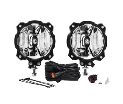 6" Gravity® Pro6 LED - Infinity Ring - 2-Light System- SAE/ECE - 20W Driving Beam