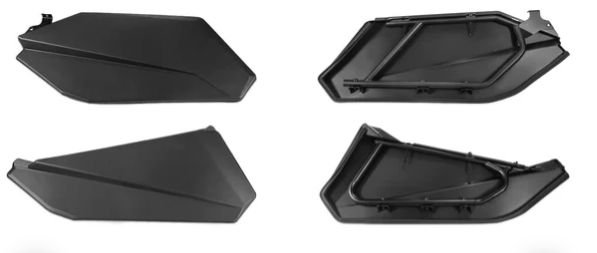 4pcs Lower Doors Panels with Metal Frame for Can-Am Maverick X3 MAX