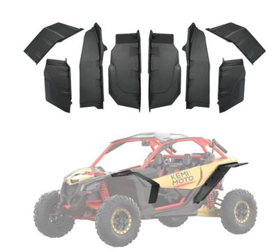 Upgraded Extended Fender Flares for Can-Am Maverick X3 / X3 Max