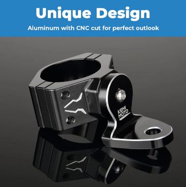 UTV Flag Mount, Whip Light Mount for 1.75 to 2 inch Roll Bar