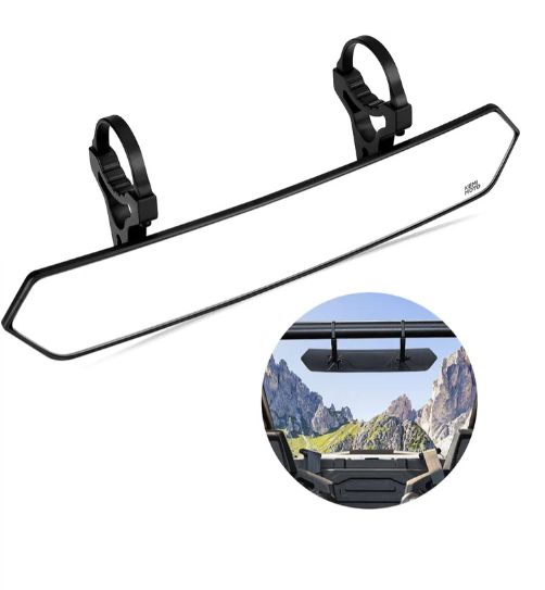 Rear View Mirror 1.65''-2'' Fit Maverick X3/ RZR/ Pioneer/ Talon/ Kawasaki