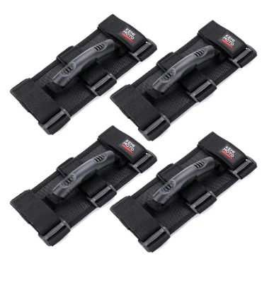 UTV Grab Handles Fit 1.5 inch to 2 inch Round Bar Cage (4 Packs)