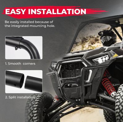 Front Bumper for Polaris RZR XP 1000 / Turbo (2019-2023)