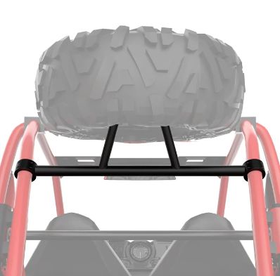Spare Tire Carrier Mount &amp; Side Nerf Bars Rock Sliders Fit Polaris RZR XP 1000