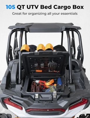 100L Rear Box Section Storage Container for Polaris RZR XP 1000 /4 (2019-2023)