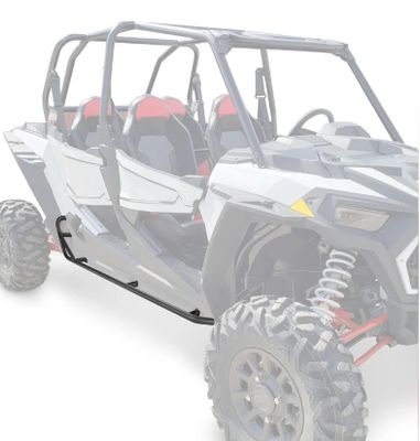 Steel Nerf Bars Fit Polaris RZR XP4 1000 / 4 Turbo 2014-2023