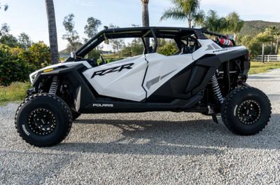 Polaris Pro XP 4-Seat Stock Point Roll Cage and Roof