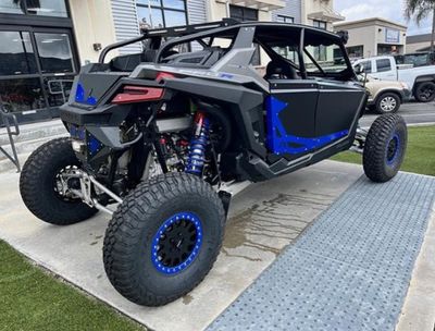 Polaris Pro R 4-Seat Stock Point Roll Cage