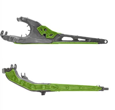 Can-Am Maverick R Trailing Arms Weld-In Gusset Kit