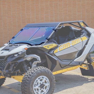 Can-Am Maverick R Custom Roll Cage Windshield