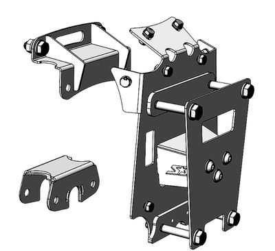 Can-Am Maverick X3 Front Gusset Kit (2017 - 2021)