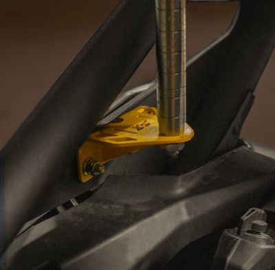 Can-Am Maverick R Stock Cage Whip Mounts