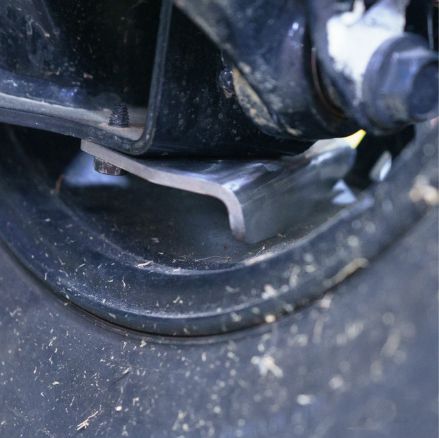 Polaris RZR Pro R Stainless Wheel Scrapers