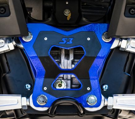 Polaris RZR XP Turbo S Double Shear Radius Rod Plate