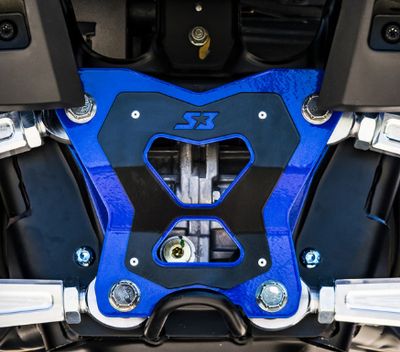 Polaris RZR XP Turbo S Double Shear Radius Rod Plate