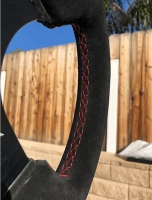 Madigan Motorsports | Suede Steering Wheel